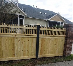 Fence construction